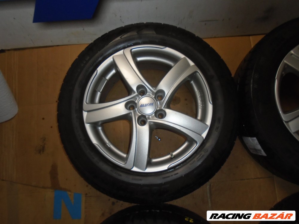 ÁR/DB! [BONTOTT, UTÁNGYÁRTOTT] ALUTEC ALUFELNI SZETT 16&quot; TÉLI GUMIKKAL- 205/60R16 - 92H - PLATIN - RP60 WINTER - DOT:3017 - 7,2mm  6. kép